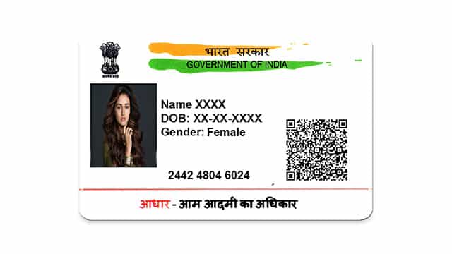 aadhar card