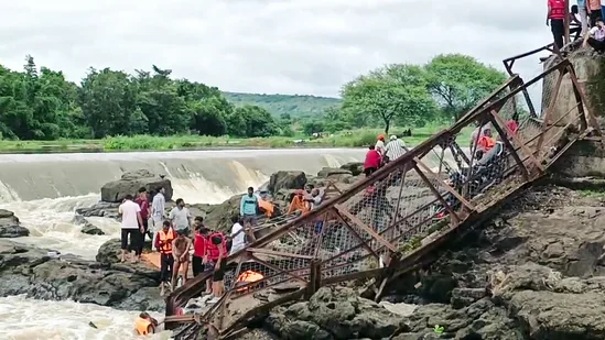 Pune Bridge Collapse: 2 Dead, Several Missing After Indrayani River Tragedy